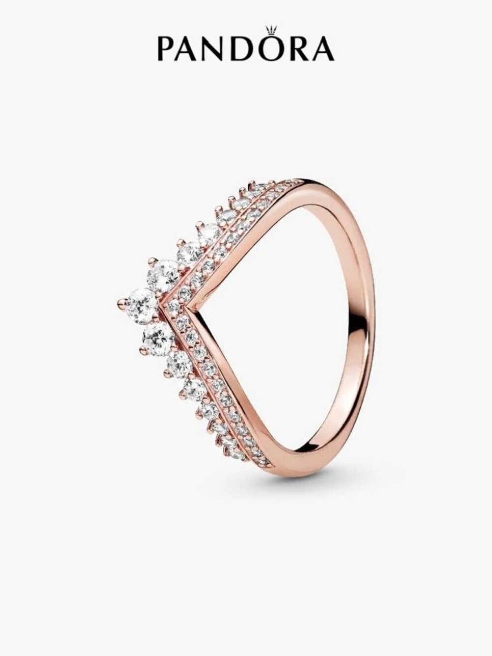 Pandora Princess Wishbone Ring